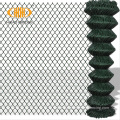 Colored used galvanized chain link fence